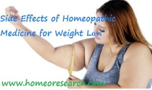 Side Effects of Homeopathic Medicine for Weight Loss